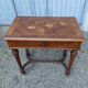 Work table, marquetry dressing table