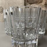 Set of 5 Baccarat crystal goblets, Monaco model