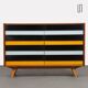 Commode jaune et noire, modèle U-453, par Jiri Jiroutek, 1960