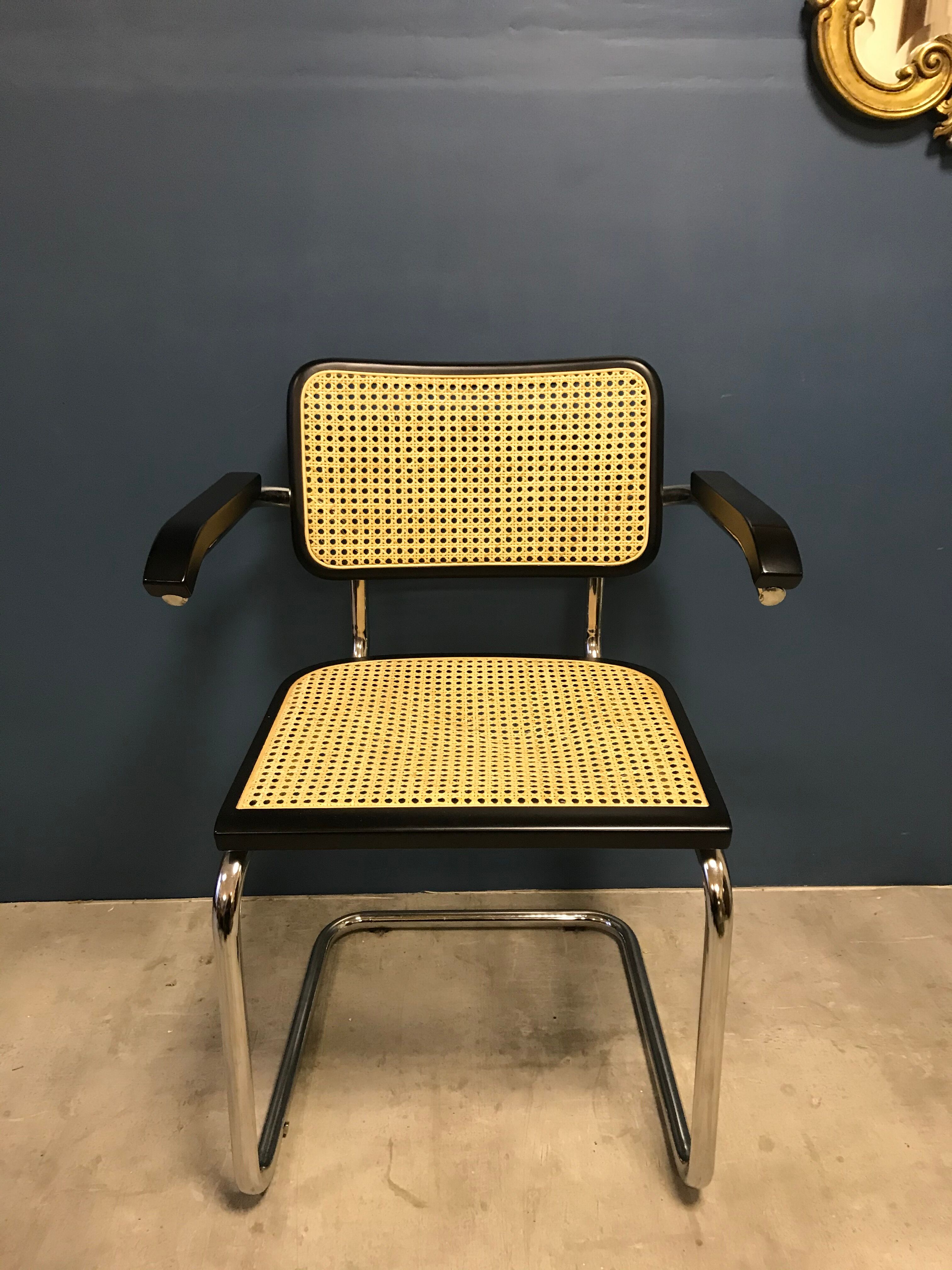 B64 Marcel Breuer armchair with canning