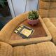 Salon modulable vintage en tissu
