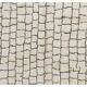 Modern Moroccan Berber Rug Made of Natural Ivory & Brown Wool, Beni Ourain Hand-Knotted Carpet