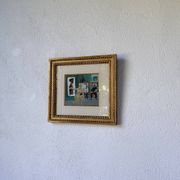 Huile modèle nue encadrée