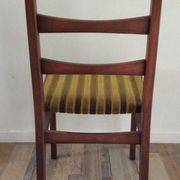 Scandinavian seating vintage velvet chair