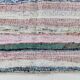5x8 Vintage Striped Multicolor Rug Boho Pastel Design, 166x257 Cm