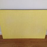 Yellow formica table
