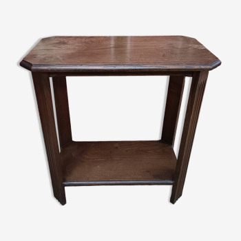 Old art-deco pedestal table