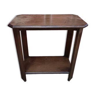 Old art-deco pedestal table
