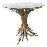 Guéridon vintage épis de blé