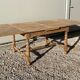 Farmhouse table with extensions up to 223 cm