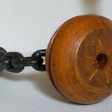 Duo de bougeoirs brutalistes Art-populaire années 50