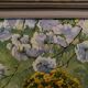 Oil on canvas still life M. Joubert 1956 bouquet of flowers
