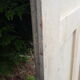 Old molded separation door