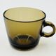 Lot of 6 Vintage Amber Glass Service Station Cups