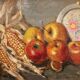 Tableau italien nature morte signé A. Merello du 20ème siècle