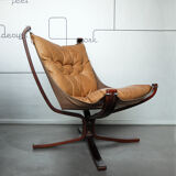 Scandinavian armchair Falcon Chair, Sigurd Resell for Vatne Møbler, Norway 1970