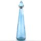 Blue glass bottle, carafe, 1960s