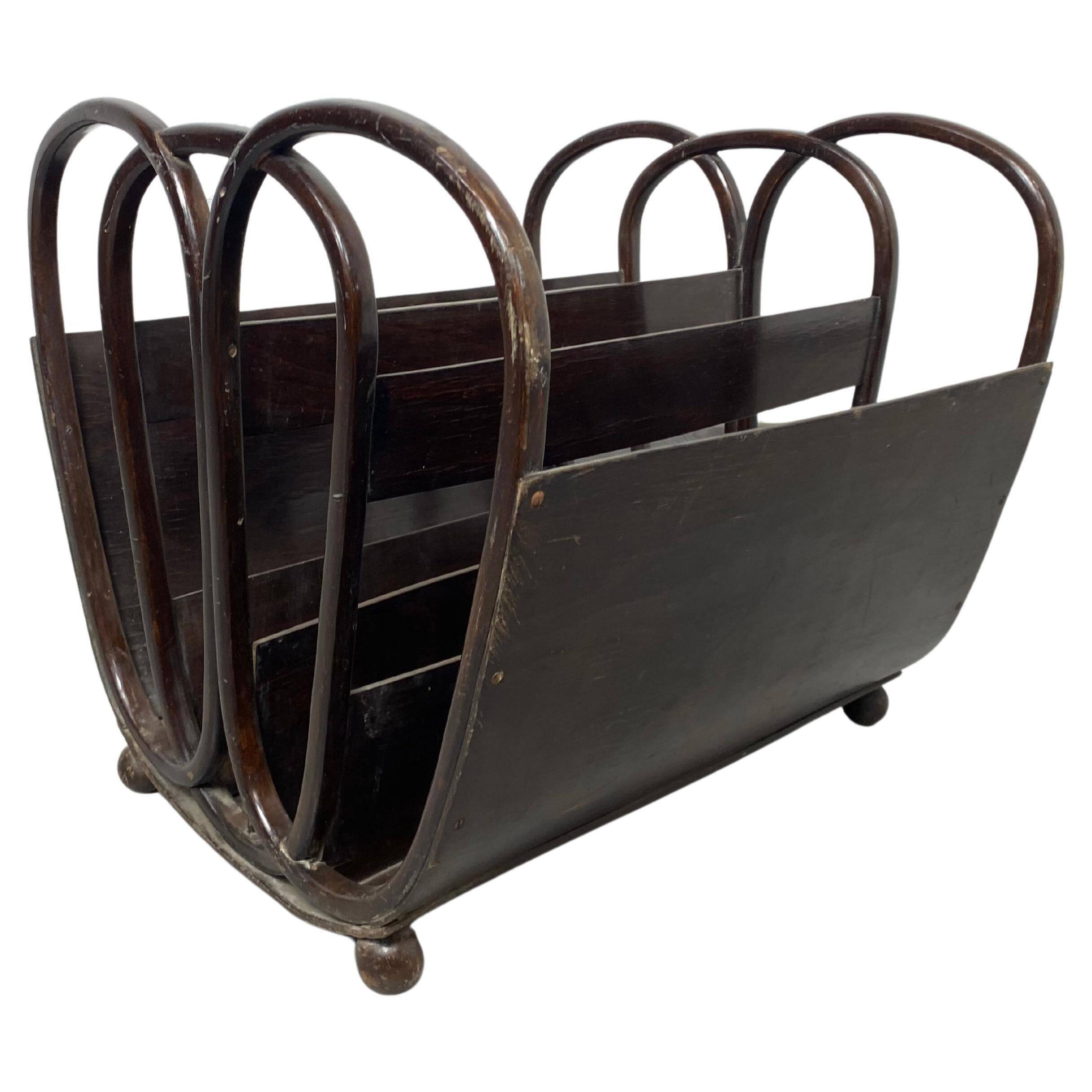 Magazine rack no. 1069 by Koloman Moser for J&J Kohn