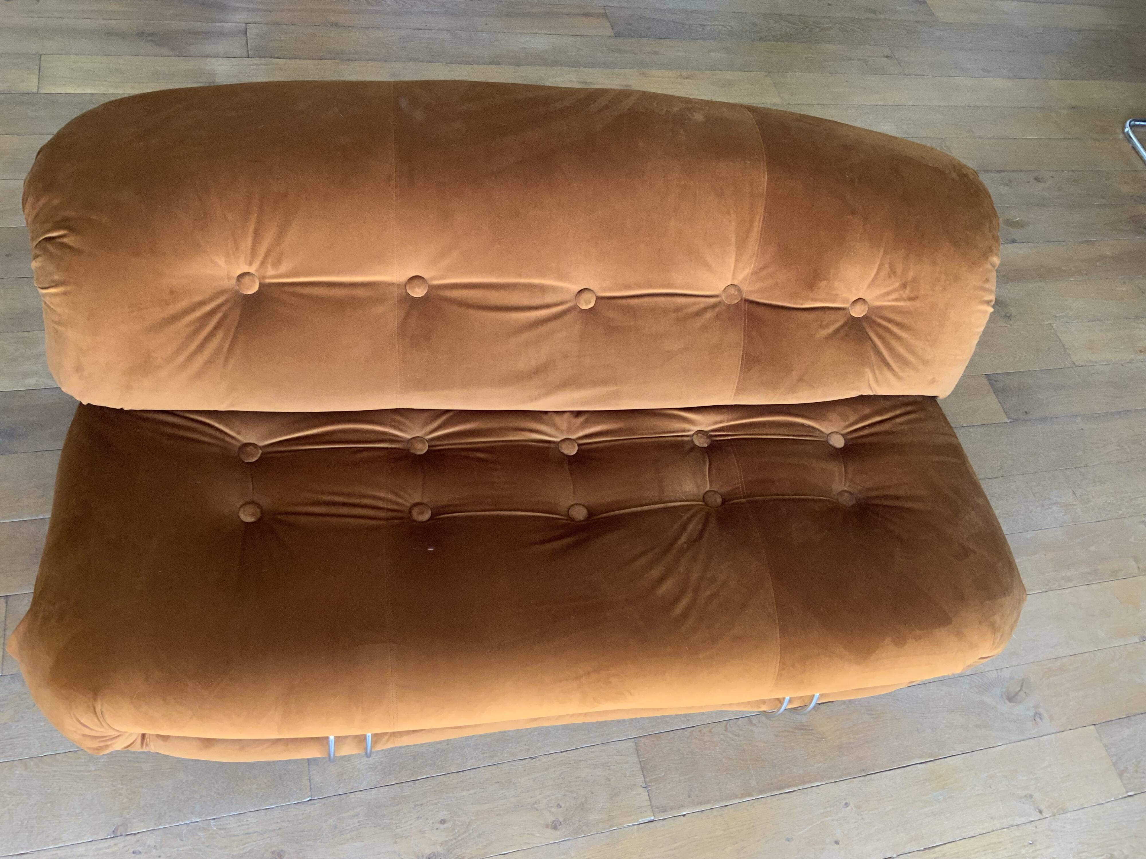 Soriana sofa by Afra & Tobia Scarpa for Cassina