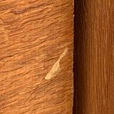Armoire rotin et pieds compas 1960
