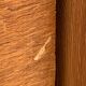 Rattan wardrobe with tapered legs from the 1960s.