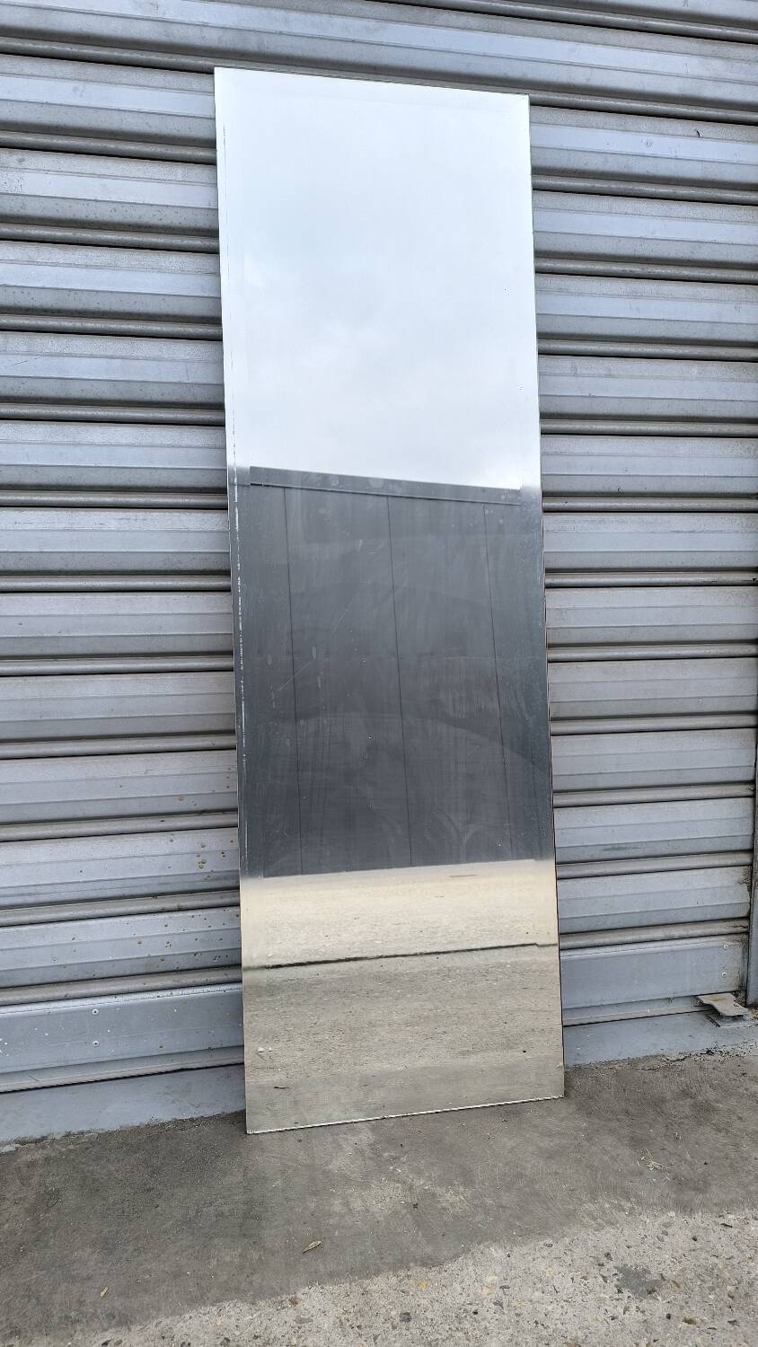 Beveled mirror 145 cm x 45 cm