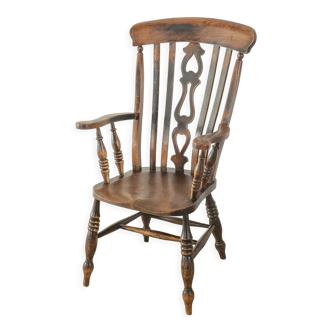 Chaise Windsor antique, 19e siècle