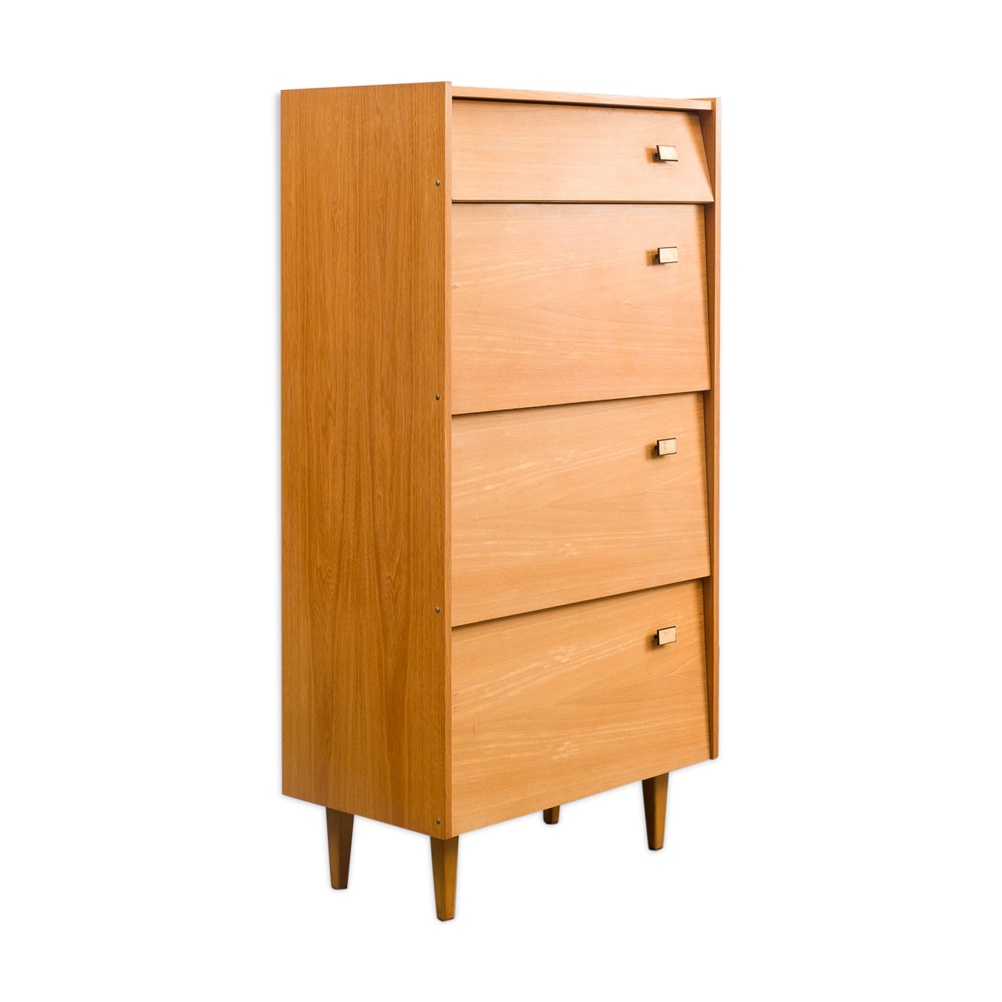 Armoire à chaussures, années 60, orme