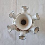 Beautiful Delft porcelain flower vase, hand painted or pitted