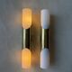 Rolf Krüger Paul Neuhaus brass wall lamps set 1970s