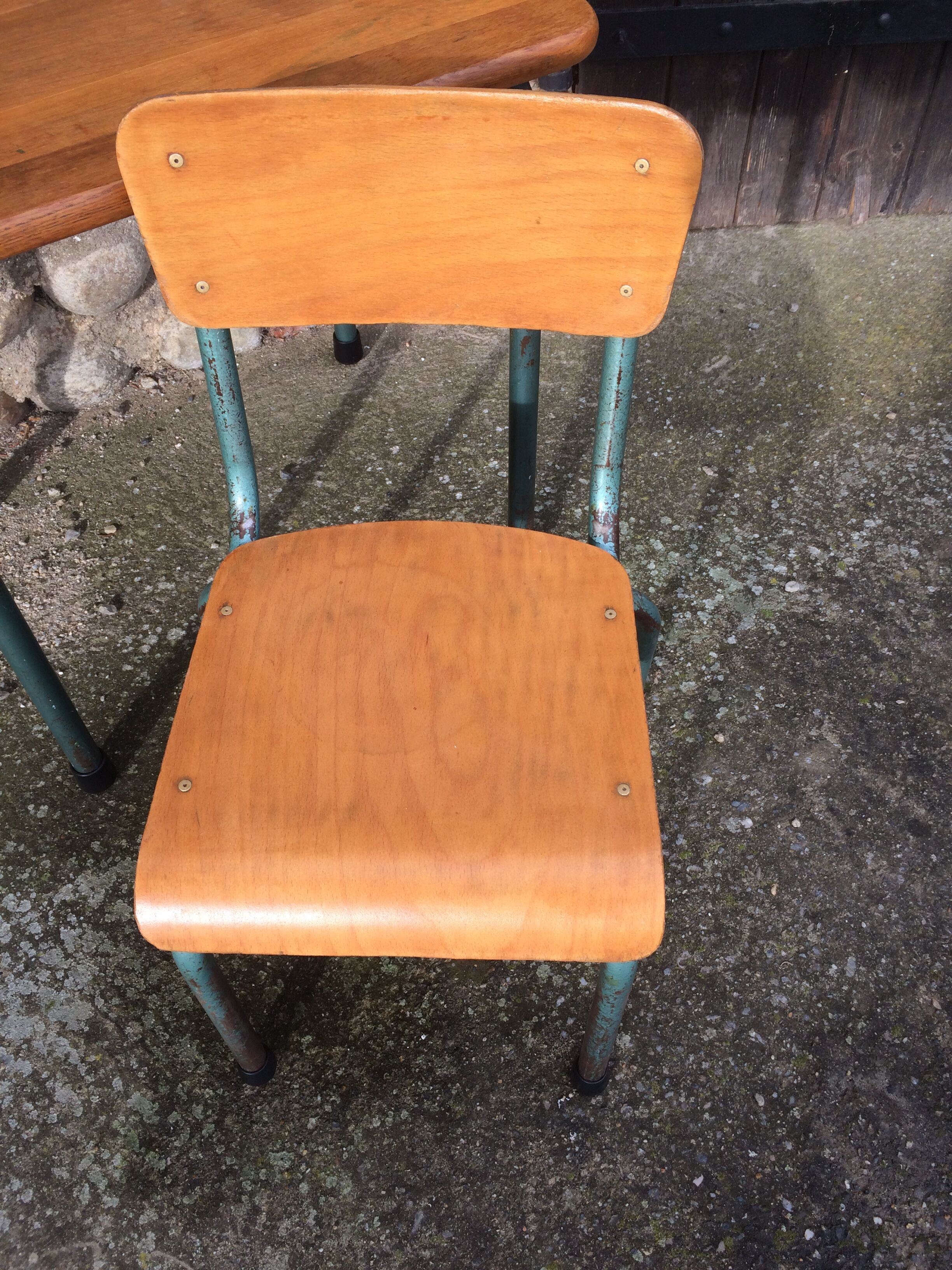 Kindergarten desk and chair