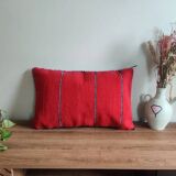 Coussin marocain rouge kilim