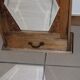 Bathroom wooden cabinet