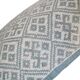Sky blue cushion
