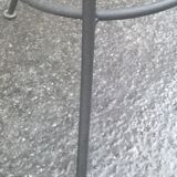 Glass tray side table