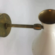 Wall lamp White Inner Cocotte Gold