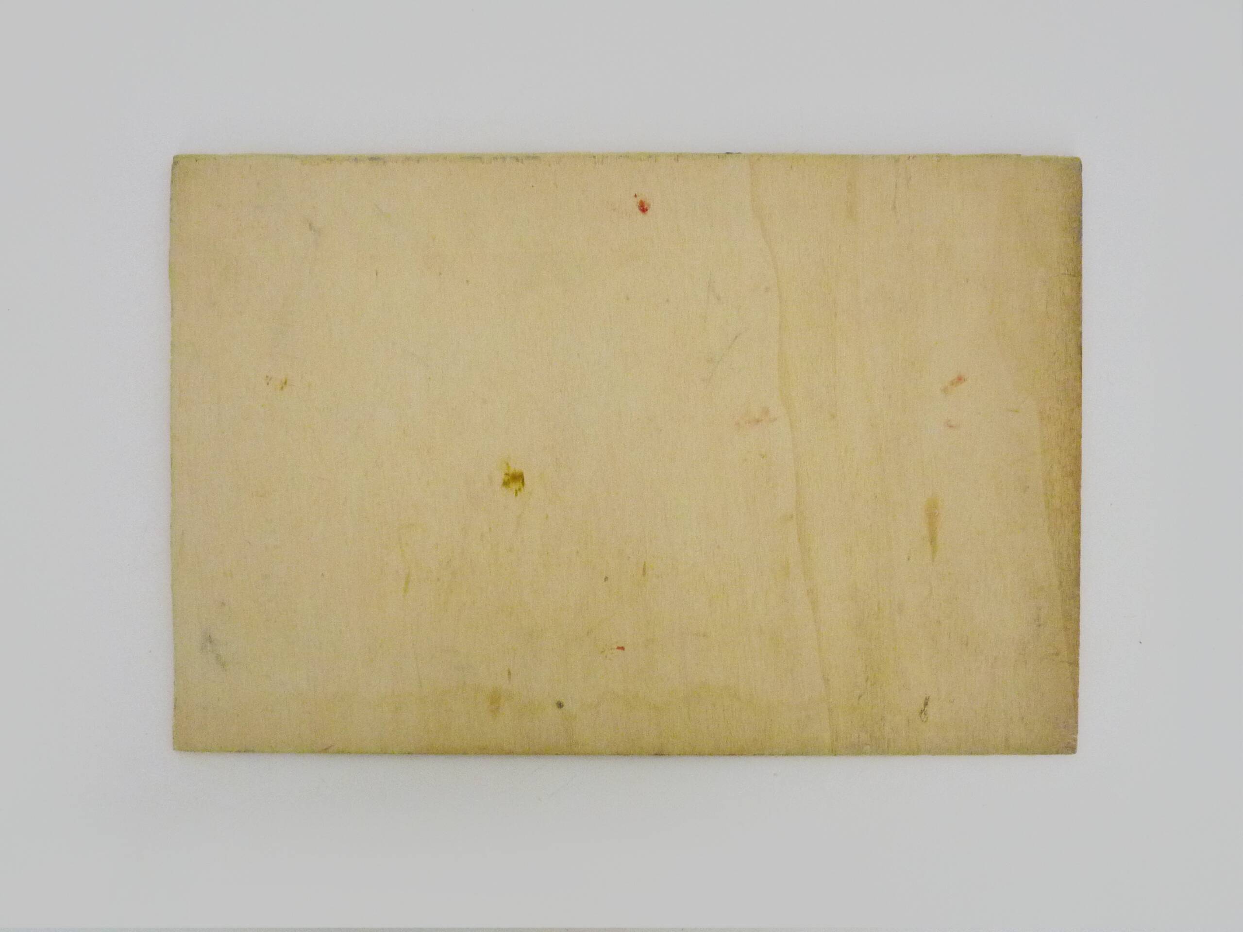 Oil on wood by Riccardo Capone Procession 50s 60s