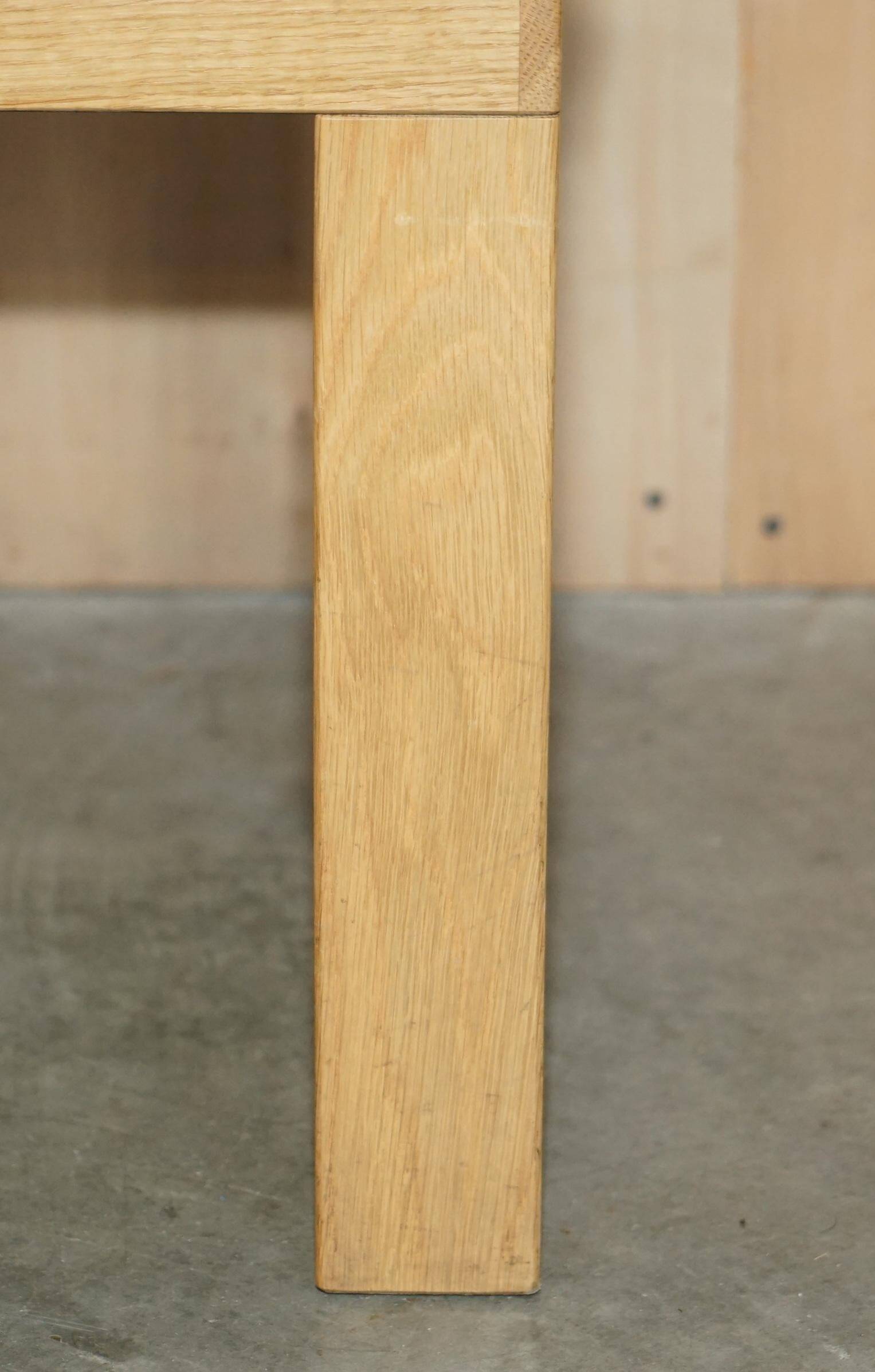 James Burleigh Bosa kitchen bench in handmade oak