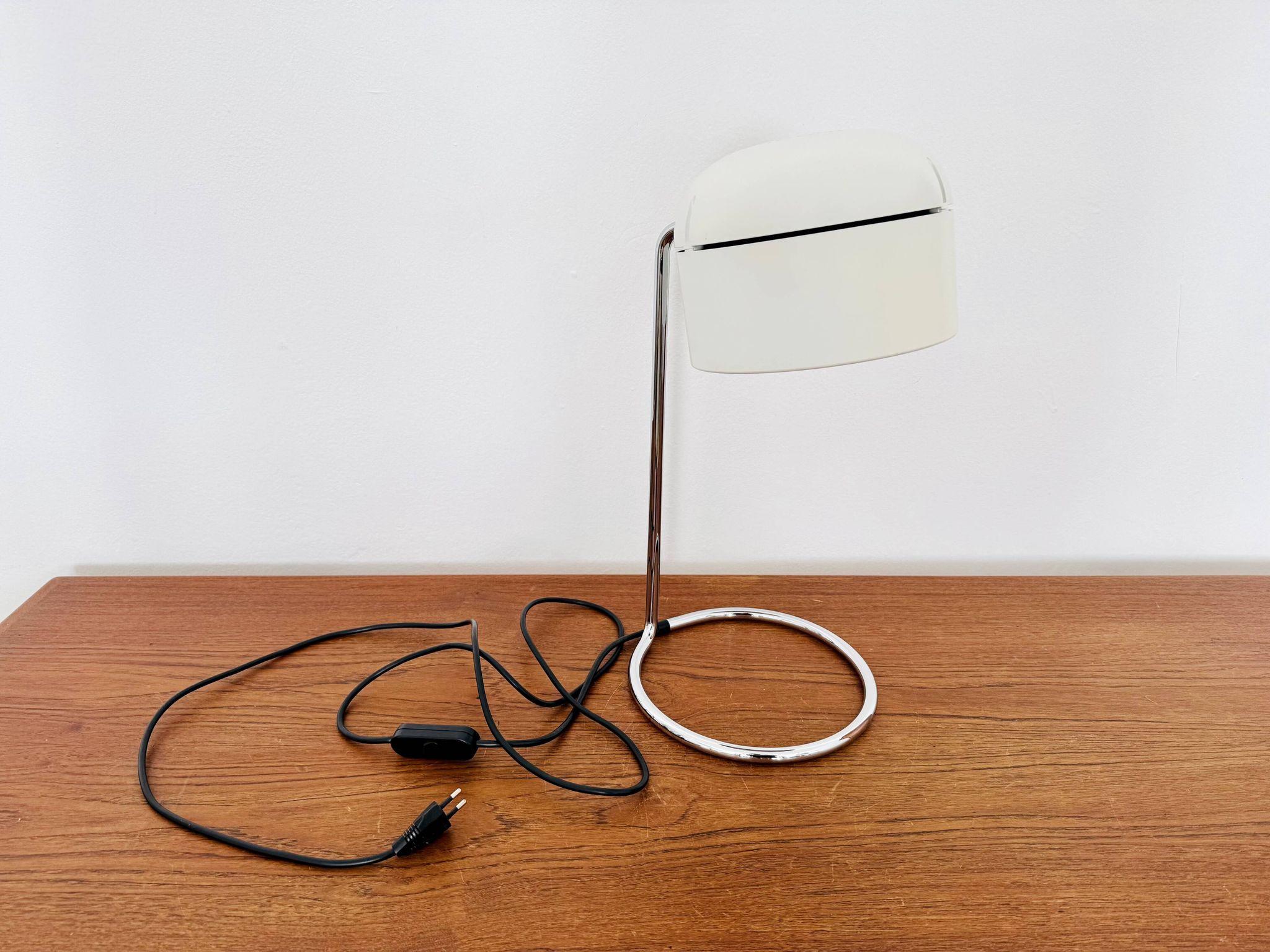 1 of 2 Adjustable Space Age Spot Table Lamps by Arnold Berges for Staff