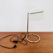 1 of 2 Adjustable Space Age Spot Table Lamps by Arnold Berges for Staff