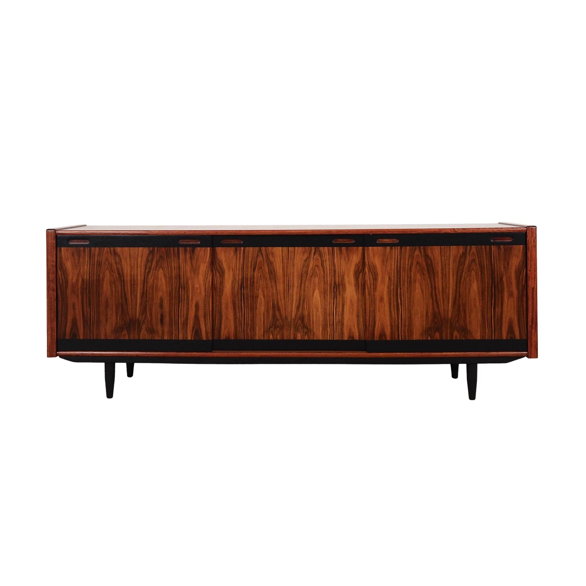 Rosewood sideboard, Danish design, 1970s, made by Skovby Møbelfabrik
