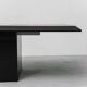 Wooden coffee table with storage compartment, Italy, 1970s, vintage modernism