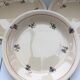 Flat plates with fine flowers