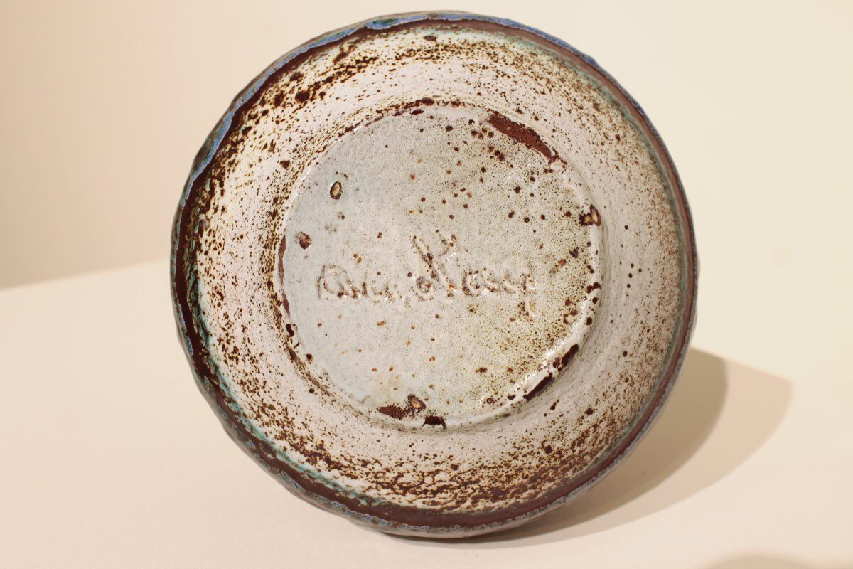Pichet Pottery from Accolay geometric shapes