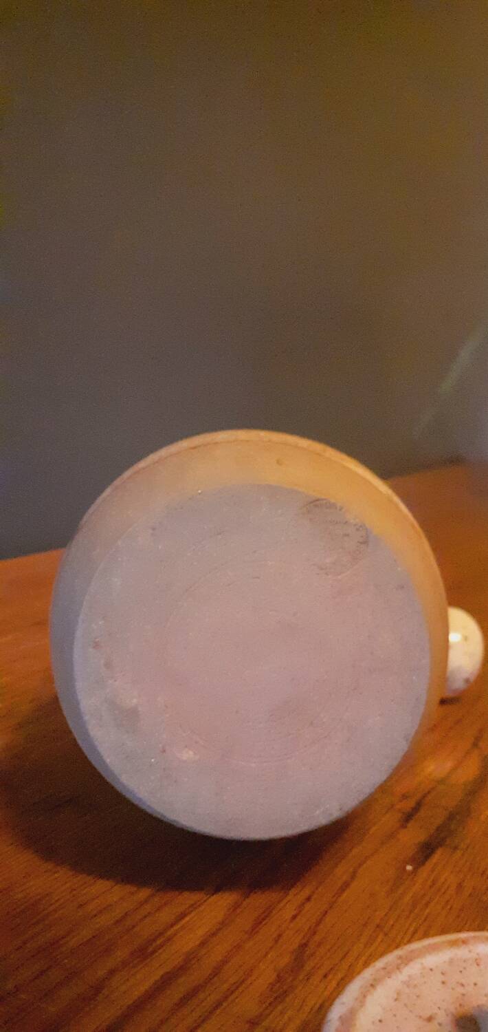 Ceramic jug from the 60s Roger Jacques (1920-2001) Puisaye stoneware