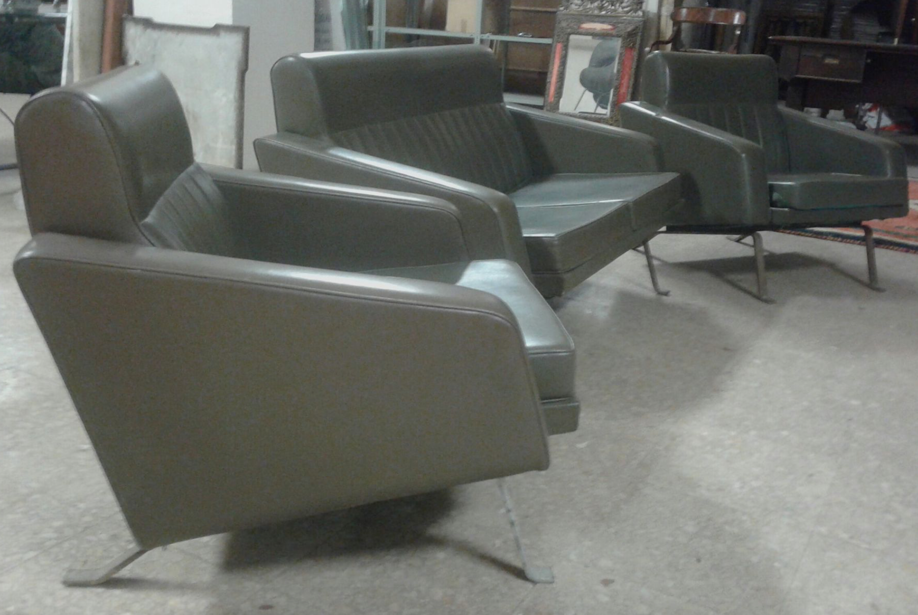 Chairs and sofa by Gianni Moscatelli 1950s