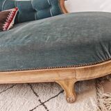 Napoleon III brushed oak daybed