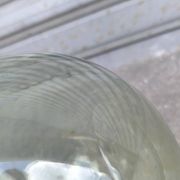 Dame-jeanne en verre soufflé vert