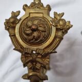 Golden bronze tiebacks