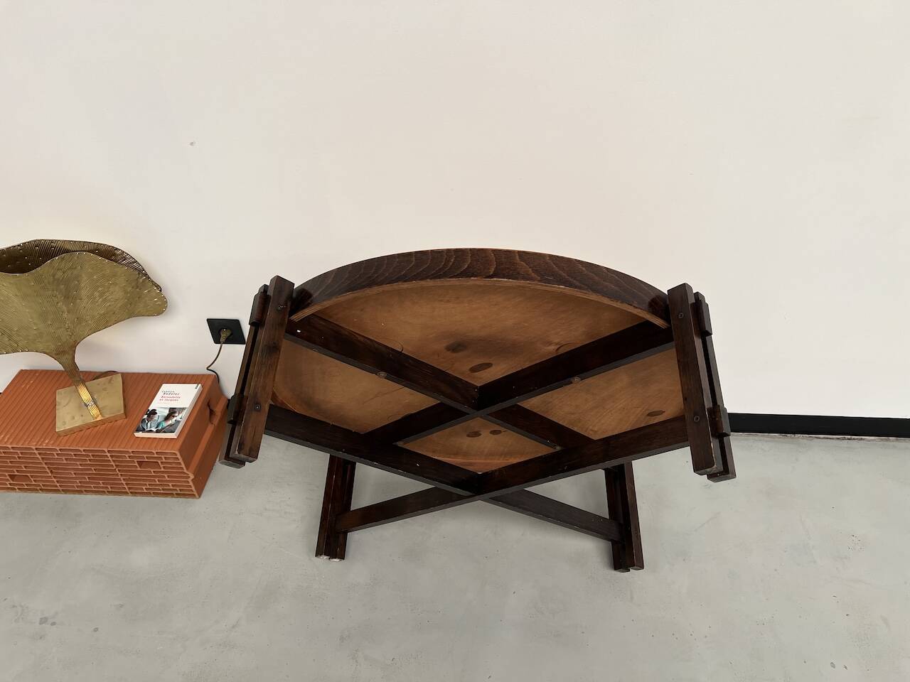 Coffee table "Les Herbiers" by Roger Capron